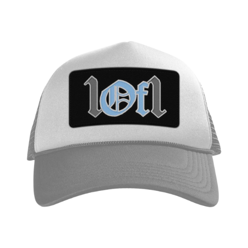Boné Trucker Exclusiviist 1of1 Grey Baby Blue