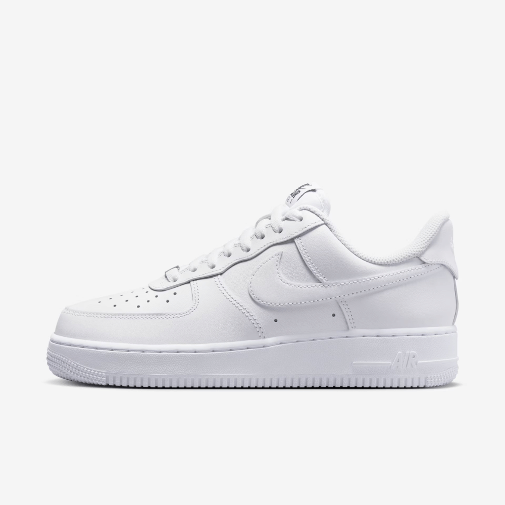 Nike air best sale force plain white