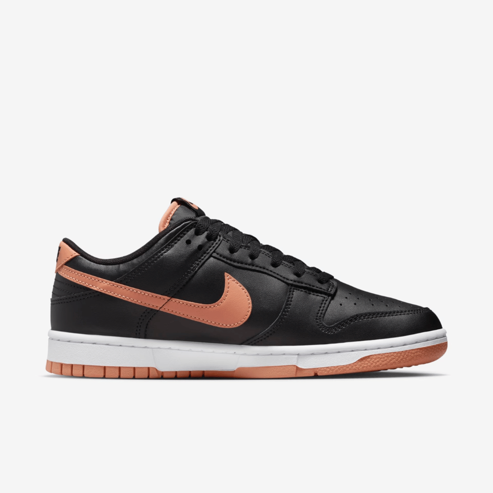 Nike Dunk Low Black Amber Brown foto 3
