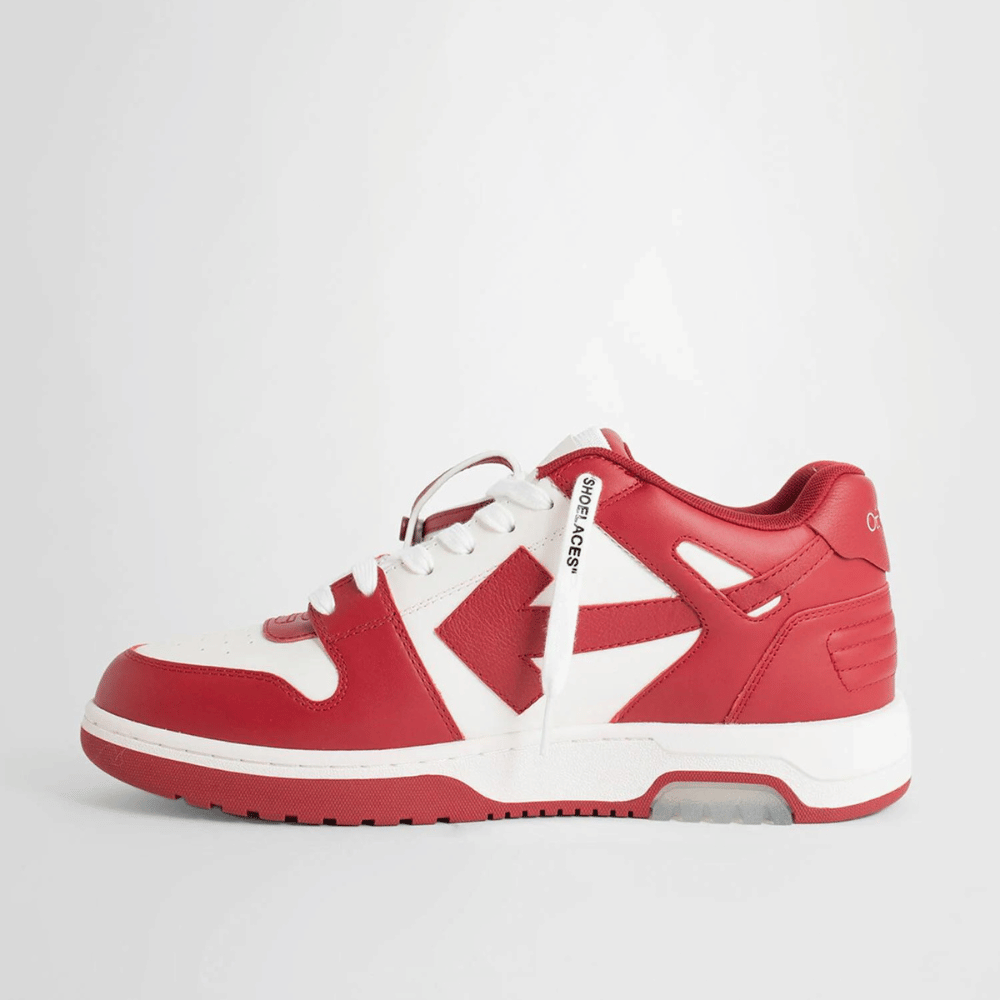 Off-White Out of Office Burgundy White foto 3