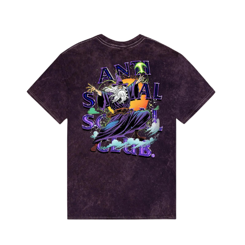 Camiseta Anti Social Social Club Sleave Purple Mineral