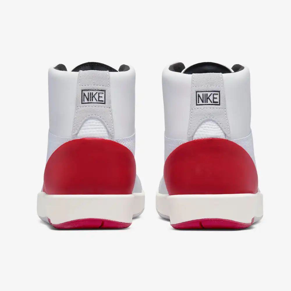 Nina Chanel Abney x Air Jordan 2 White and Gym Red foto 4