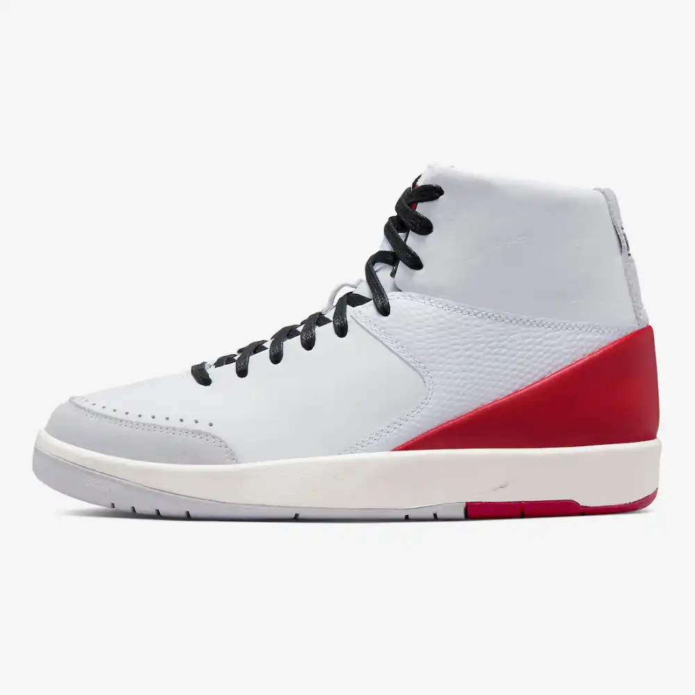 Nina Chanel Abney x Air Jordan 2 White and Gym Red foto 1