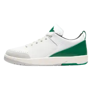Nina Chanel Abney x Air Jordan 2 Low White and Malachite