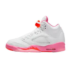 Size 5 popular - Nike Air Jordan 5 Retro GS Pinksicle/Safety Orange Size 6.5 Womens