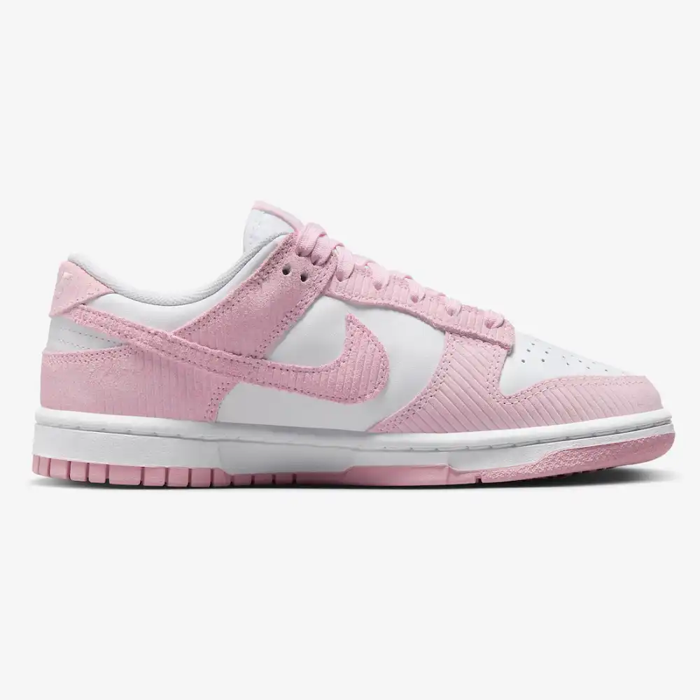 Nike Dunk Low Pink Corduroy foto 3