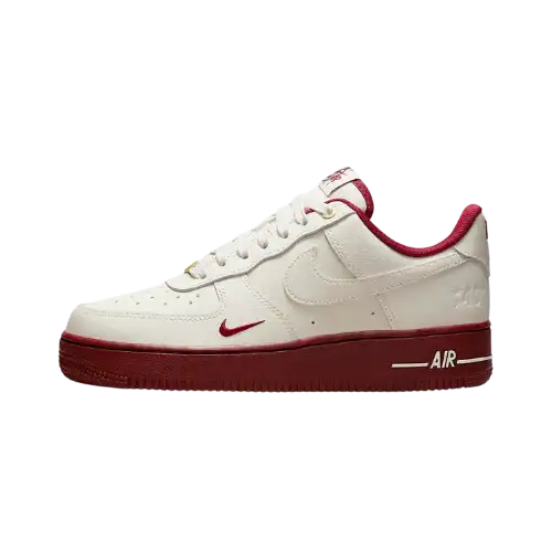 Nike Air Force 1 Low SE 40th Anniversary Sail Team Red