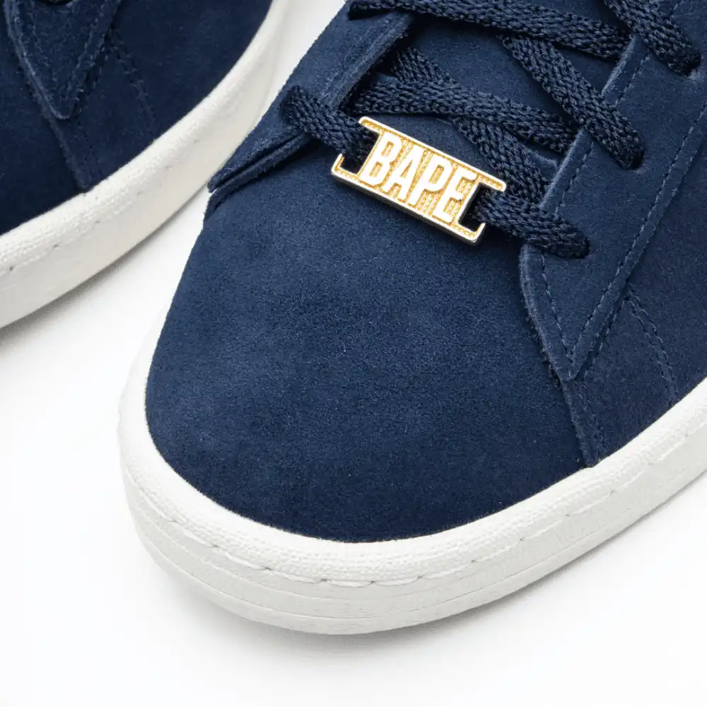 BAPE x adidas Campus 80s Collegiate Navy foto 6