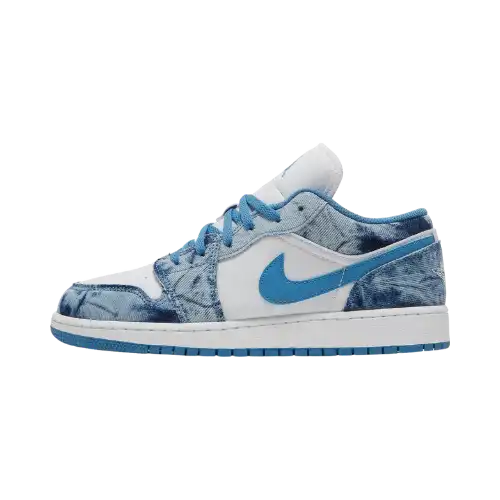 Air Jordan 1 Low GS Washed Denim