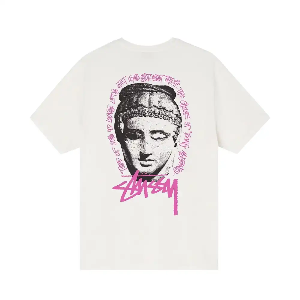 Imagem Camiseta Stussy Young Moderens Pigment Dyed Natural