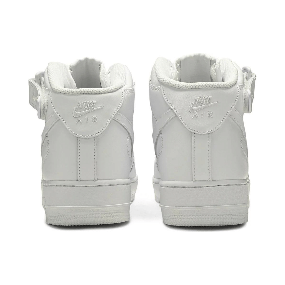 Nike Air Force 1 Mid ホワイト Nike Air Force 1 Mid White - Droper
