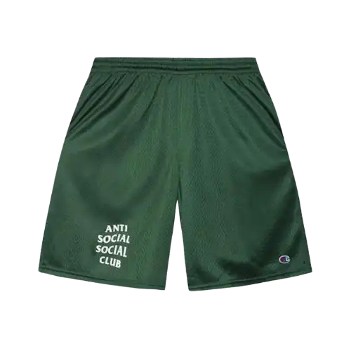 Anti Social Social Club Sports Shorts Green