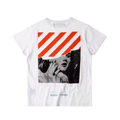 Camiseta Off-White Marilyn Monroe White