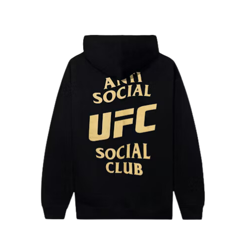 UFC x Anti Social Social Club Moletom Self-Titled Black