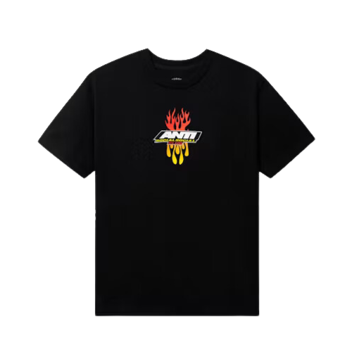 Camiseta Anti Social Social Club Hot At First Black