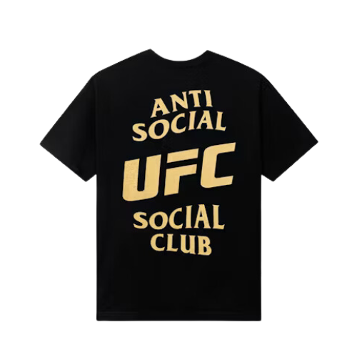 UFC x Anti Social Social Club Camiseta Self-Titled Black