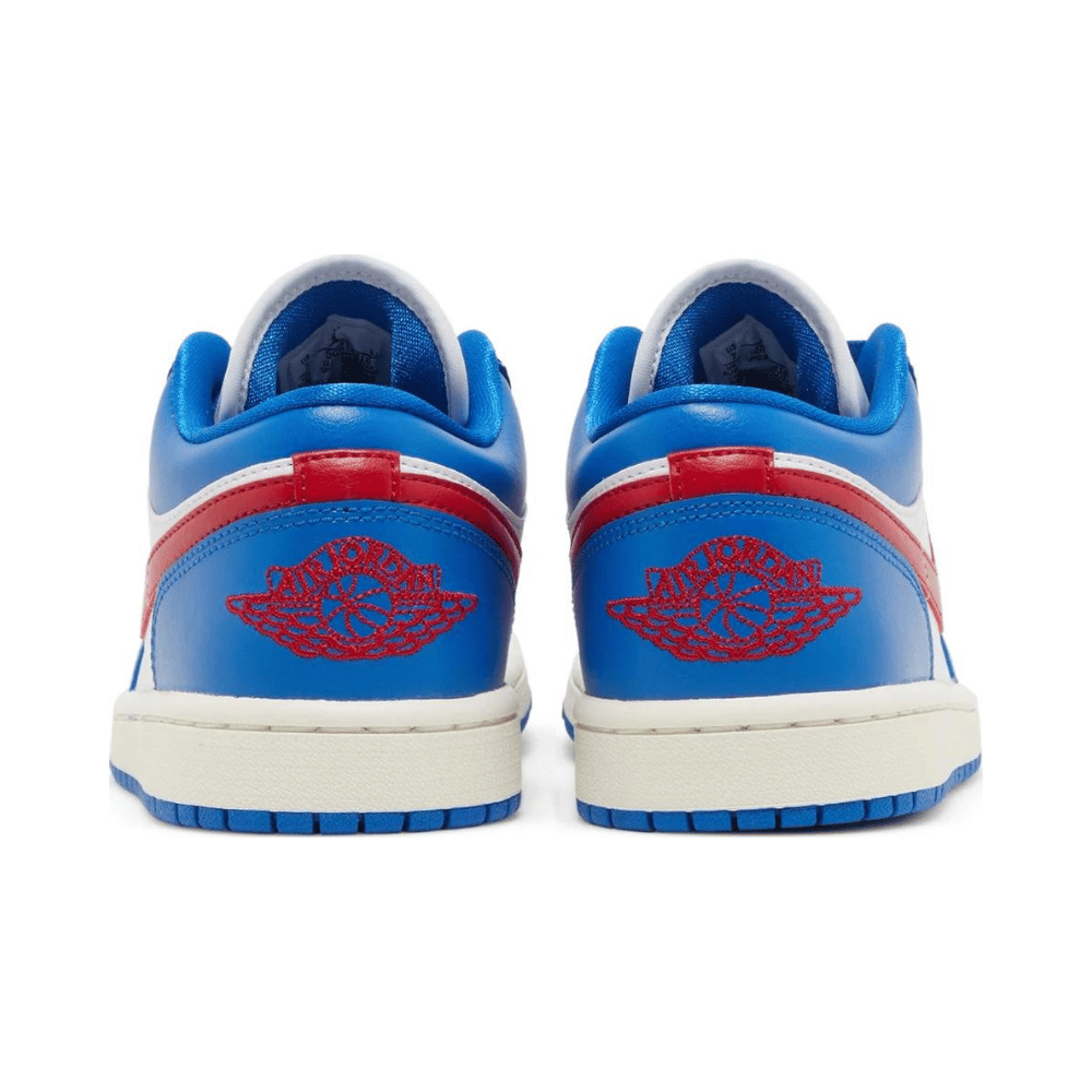 Air Jordan 1 Low Sport Blue Gym Red - Droper