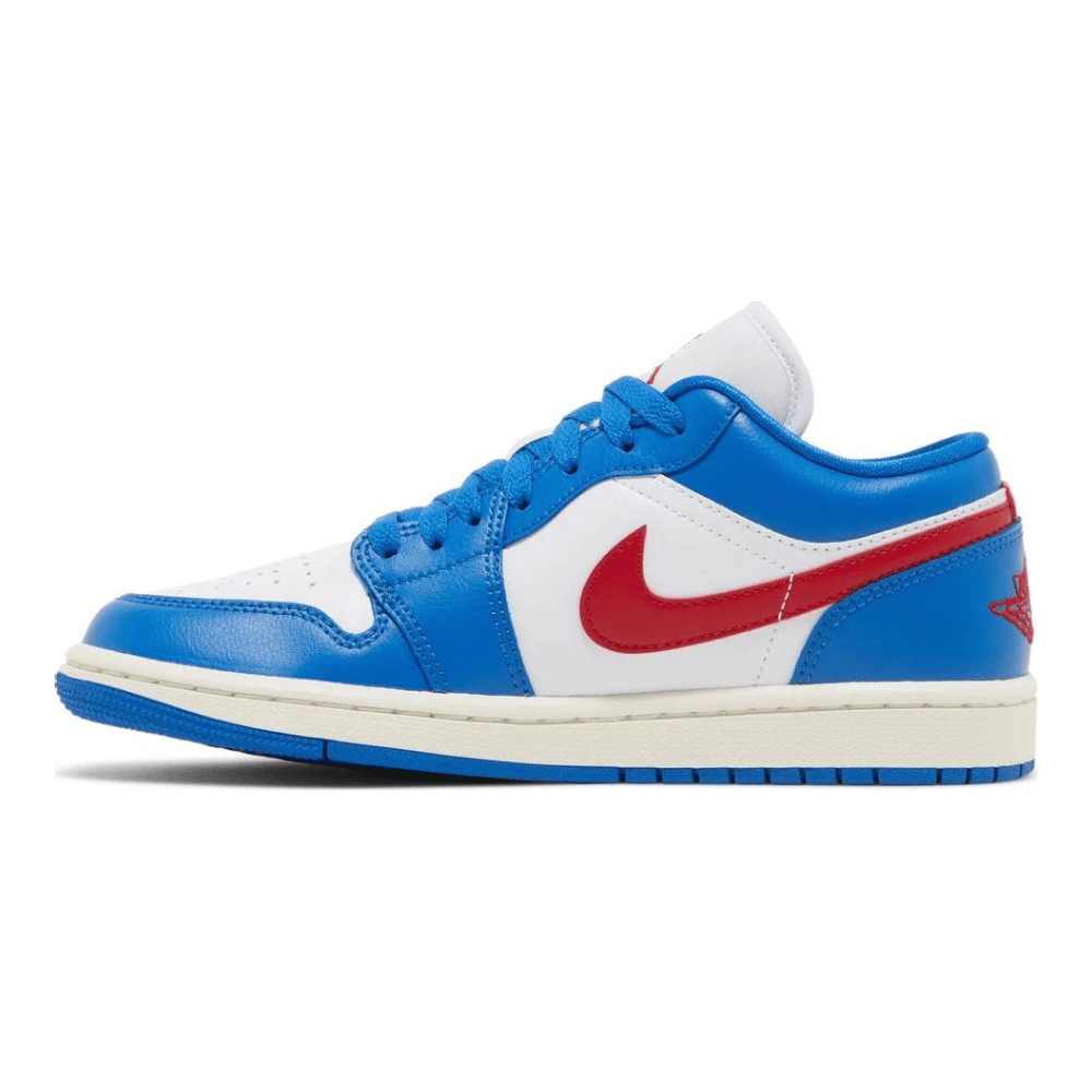 Air Jordan 1 Low Sport Blue Gym Red foto 3