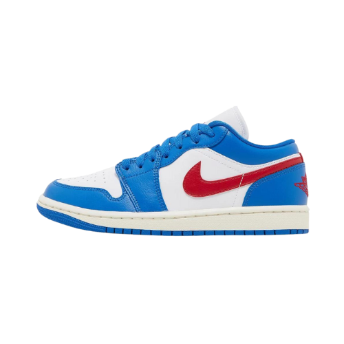 Air Jordan 1 Low Sport Blue Gym Red