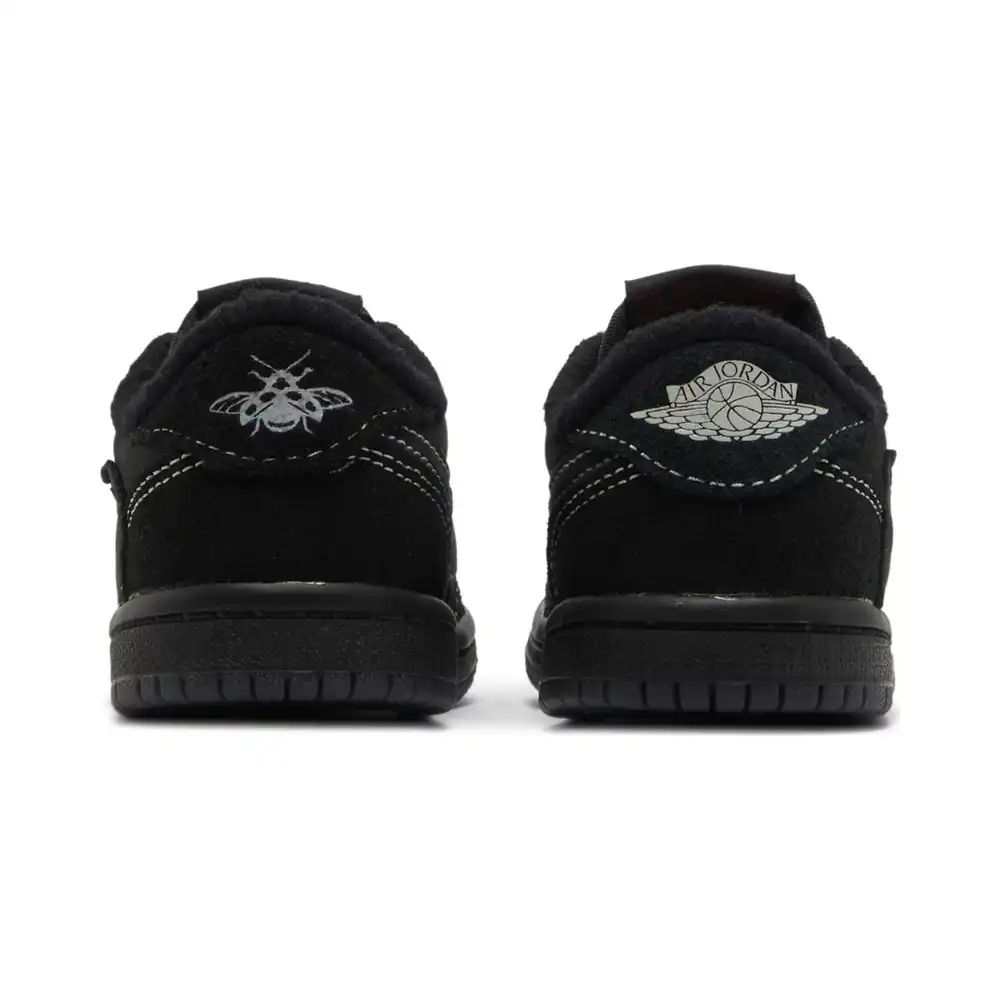 Travis Scott x Air Jordan 1 Low OG TD Black Phantom - Droper