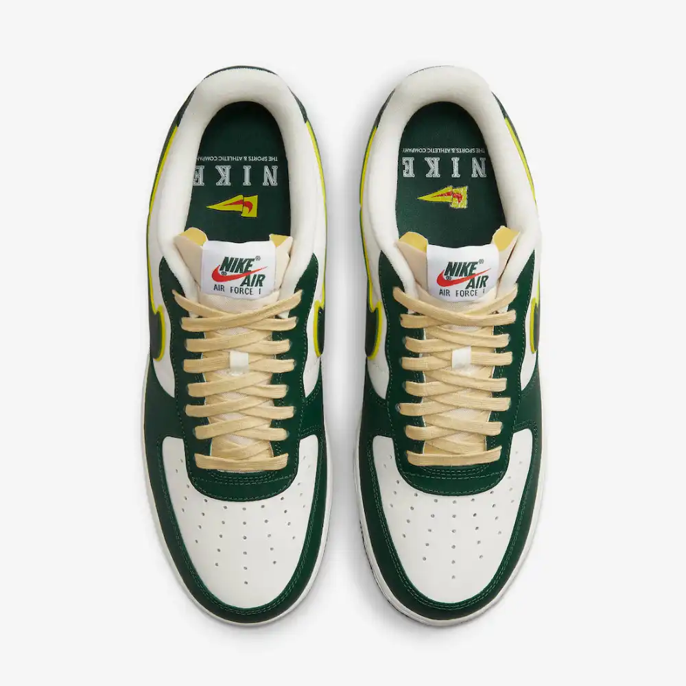 Nike Air Force 1 Low Sail Noble Green foto 2