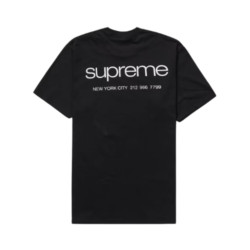 Supreme Corteiz Rules グラフィックTシャツ XL ブラック Corteiz x Supreme Camiseta Rules The World Black - Droper