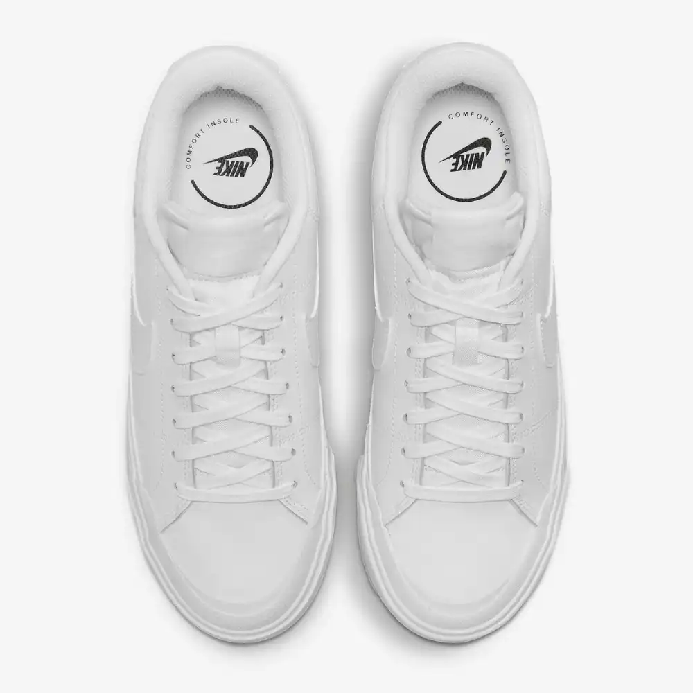 Nike Court Legacy Lift Triple White foto 2