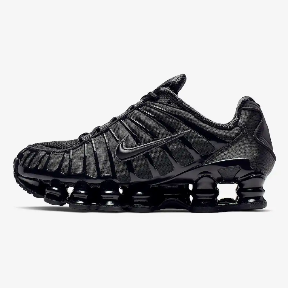 Nike shox cheap green and black