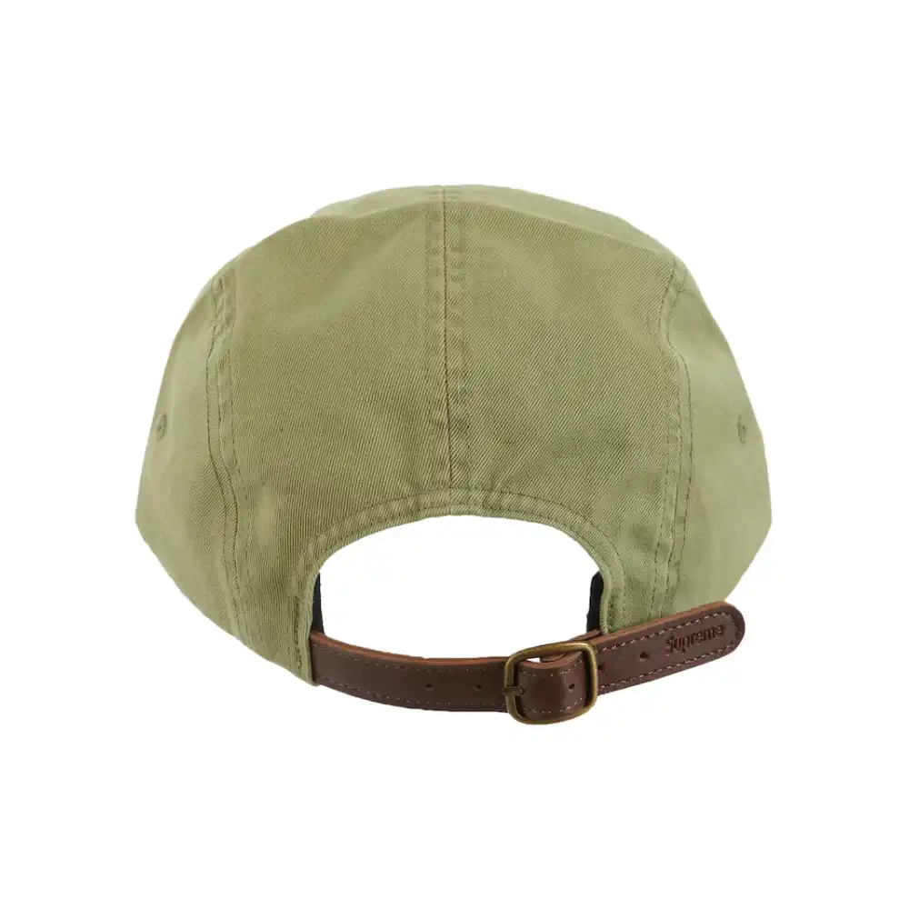 Boné Supreme Washed Chino Twill Camp Olive - Droper