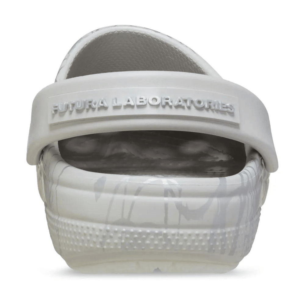 Futura Laboratories x Crocs Classic Clog Pearl White - Droper