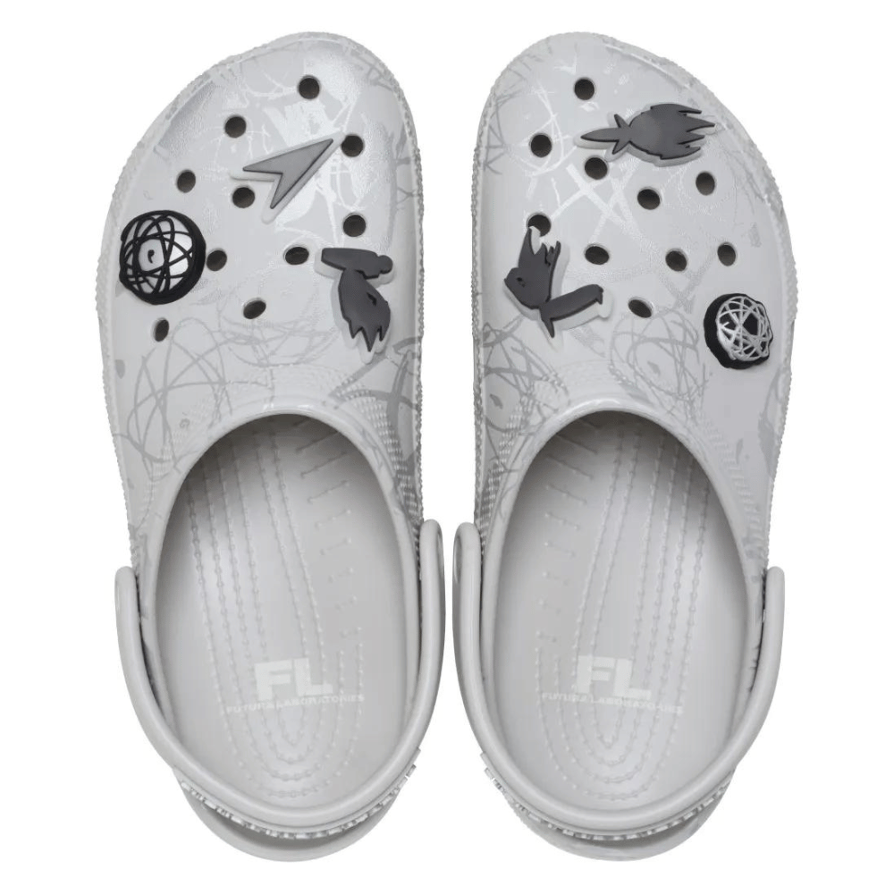 Futura Laboratories x Crocs Classic Clog Pearl White foto 2