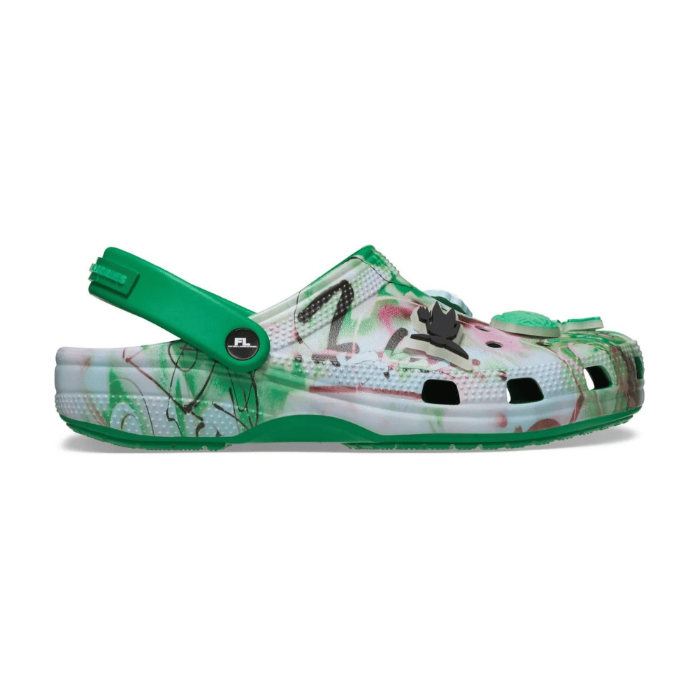 Futura Laboratories x Crocs Classic Clog Green Ivy foto 1