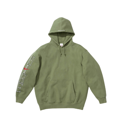 Supreme x Nike Moletom Hooded Olive