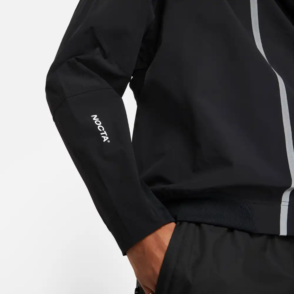 NOCTA x Nike Moletom Fullzip L/S Crew Black - Droper