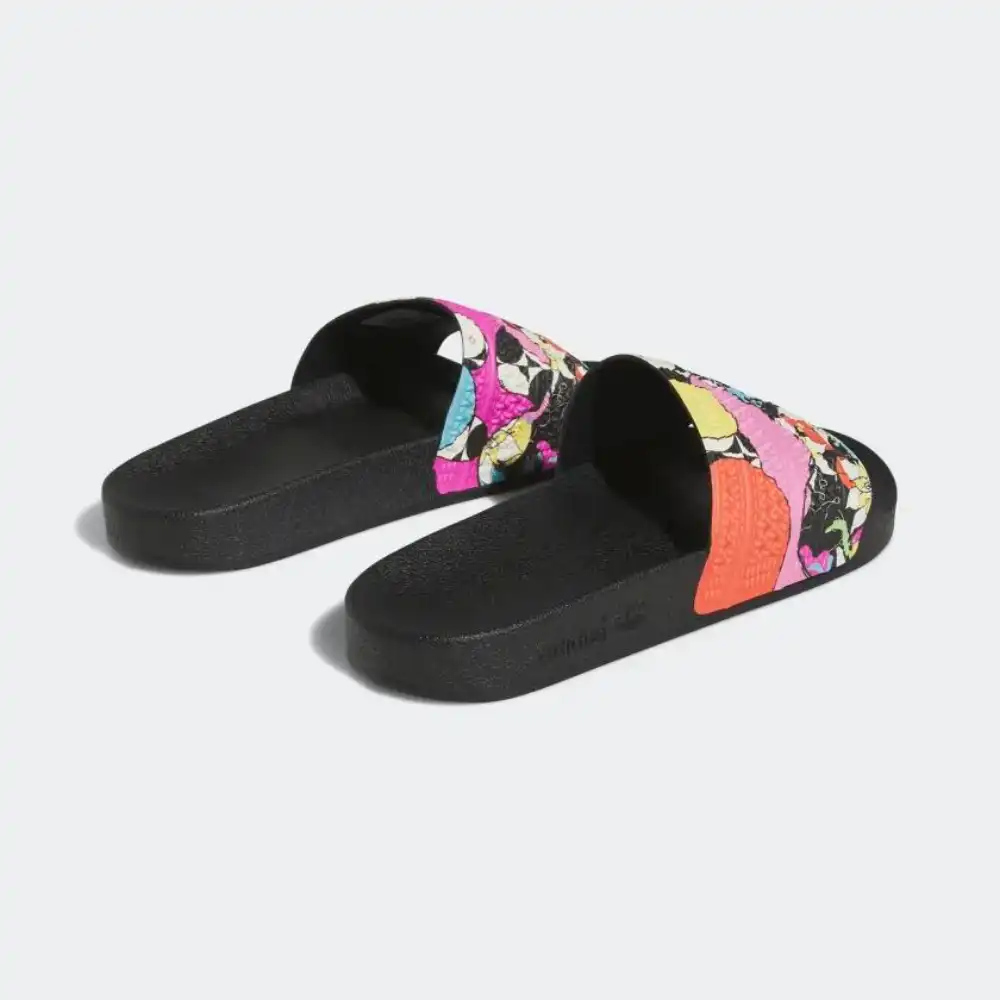 Rich Mnisi x adidas Adilette Pride Core Black - Droper