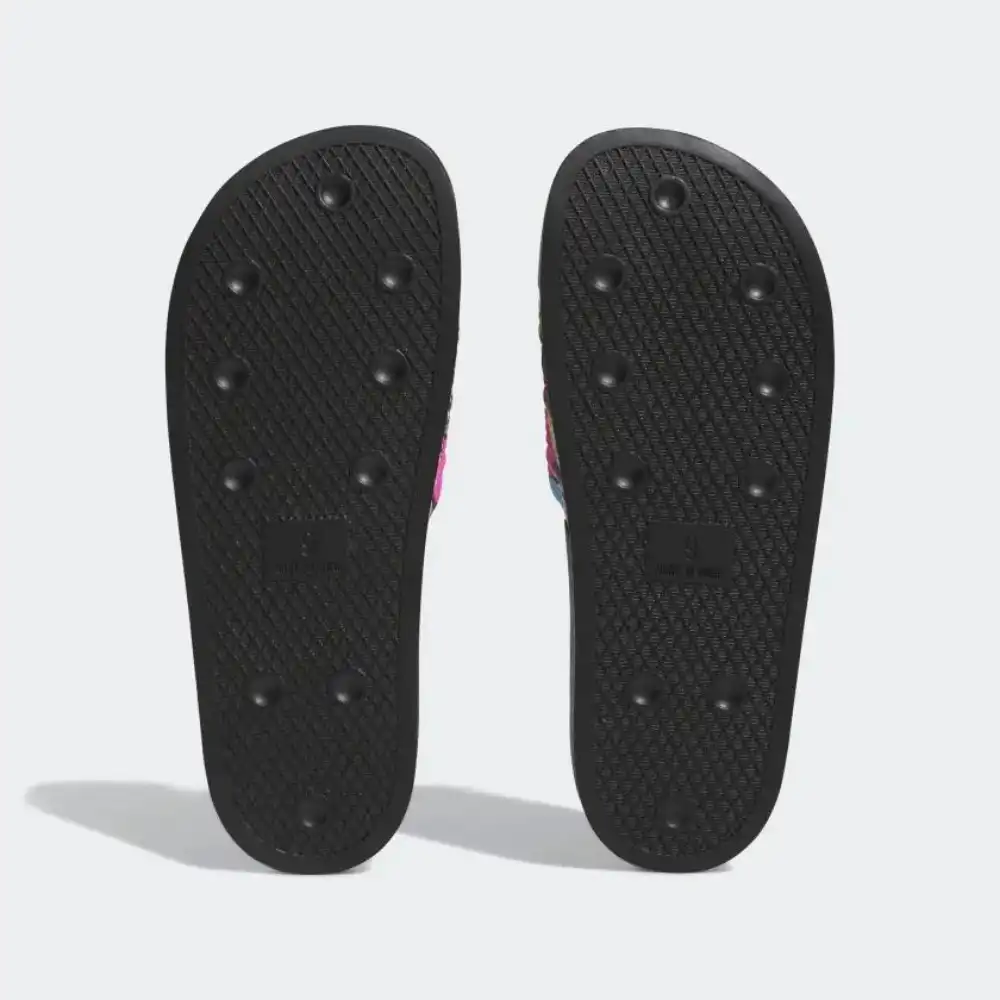 Rich Mnisi x adidas Adilette Pride Core Black - Droper