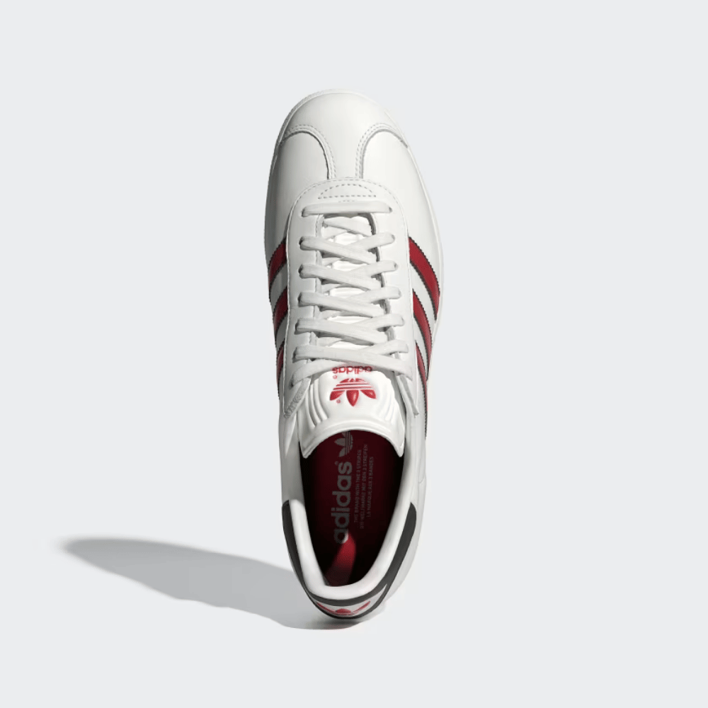 adidas Gazelle Core White Better Scarlet foto 2