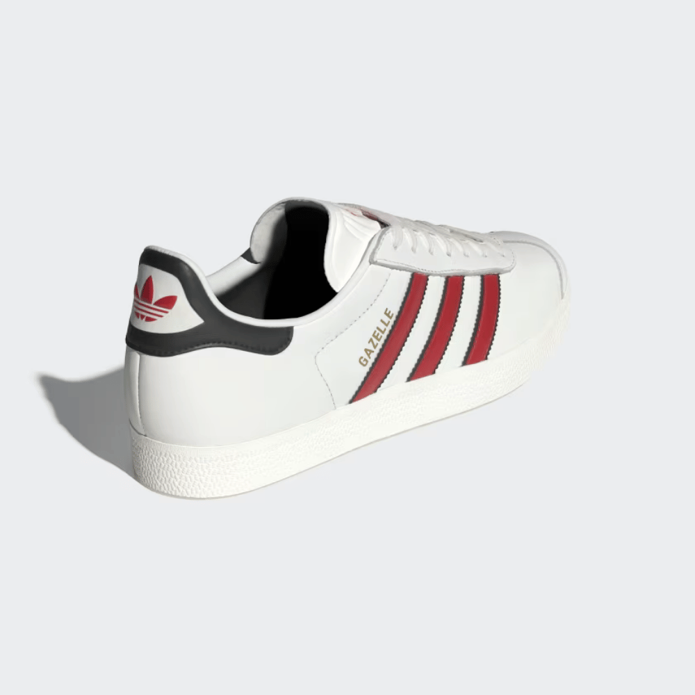 adidas Gazelle Core White Better Scarlet foto 4