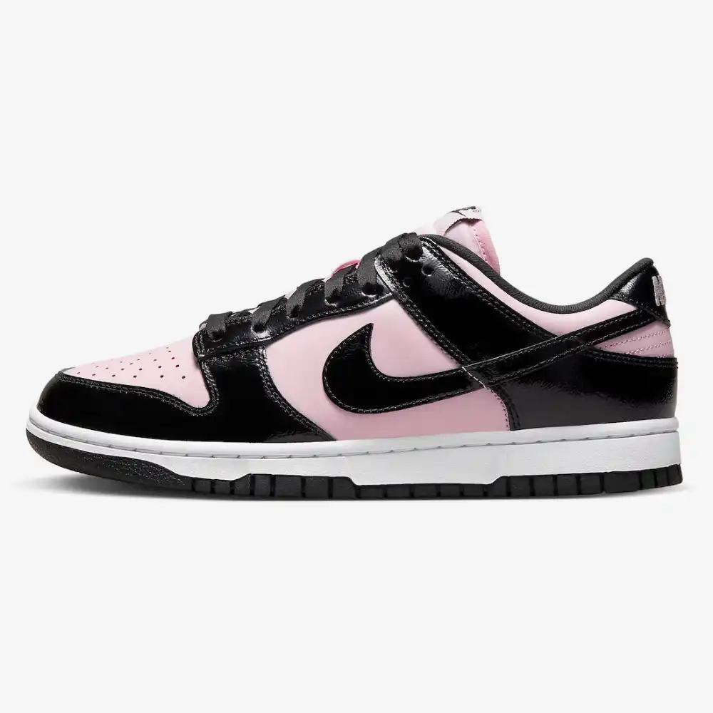 black nike pink swoosh