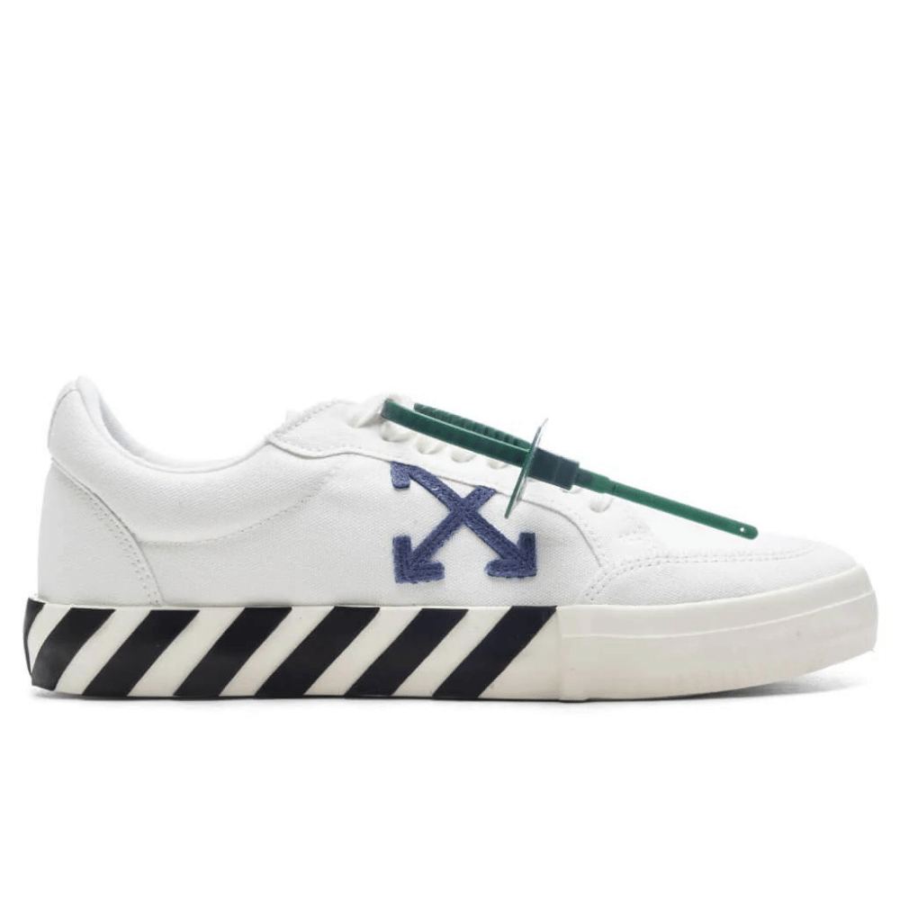 Off-White Vulcanized Low White Navy foto 1