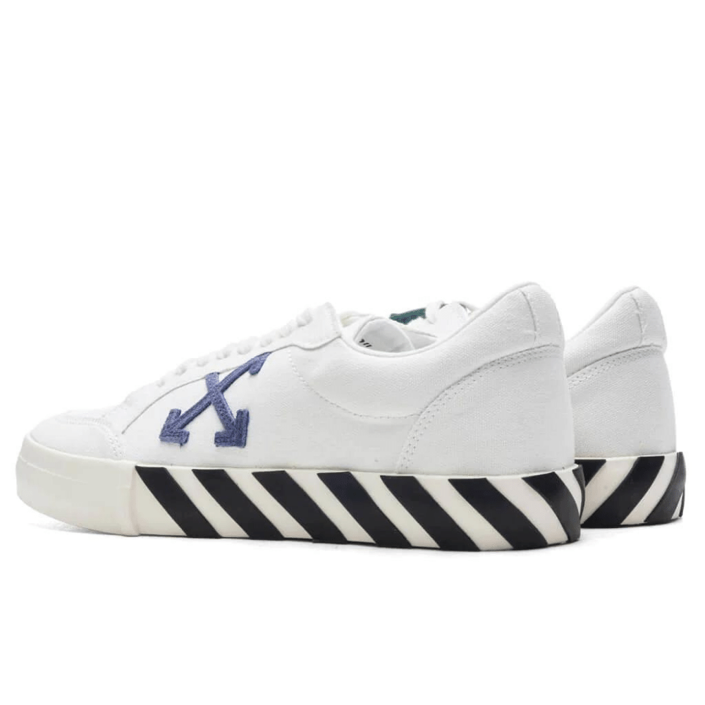 Off-White Vulcanized Low White Navy foto 2