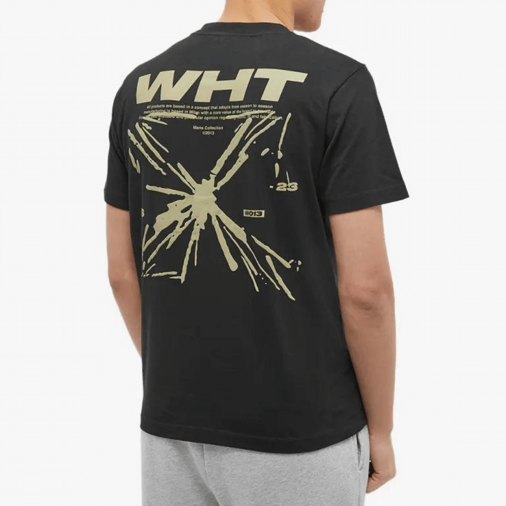 Camiseta Off-White Splash Arrow Black foto 4