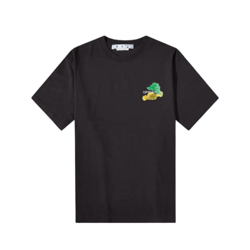 Camiseta Off-White Brush Arrow Slim Black
