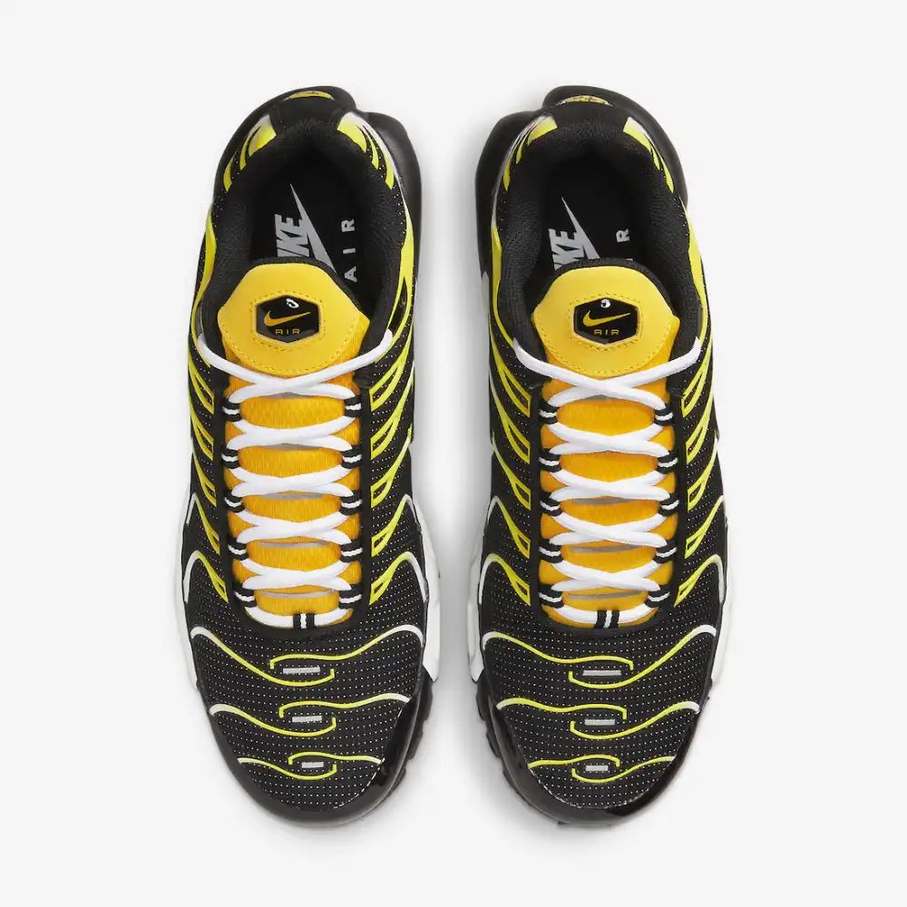 Nike air max clearance plus white yellow