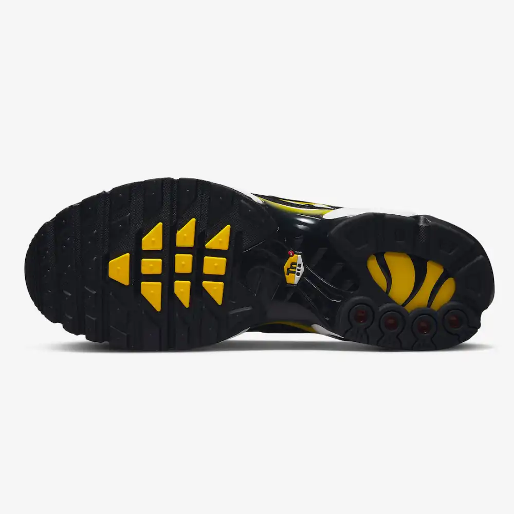 Nike air max tn black sales and yellow