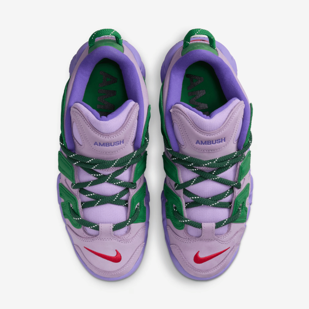 Ambush x Nike Air More Uptempo Lilac and Apple Green foto 2