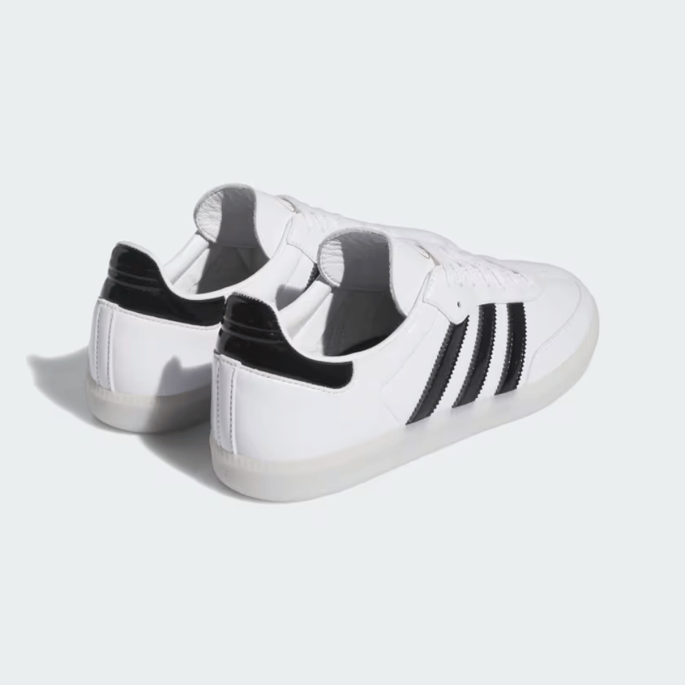 Jason Dill x adidas Samba Patent Leather Cloud White - Droper