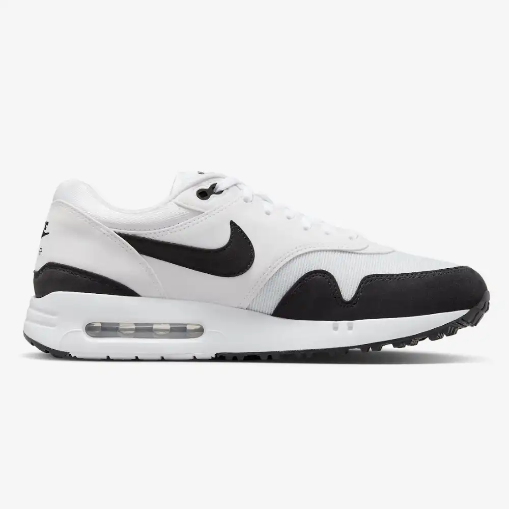 Nike air max one black sale white