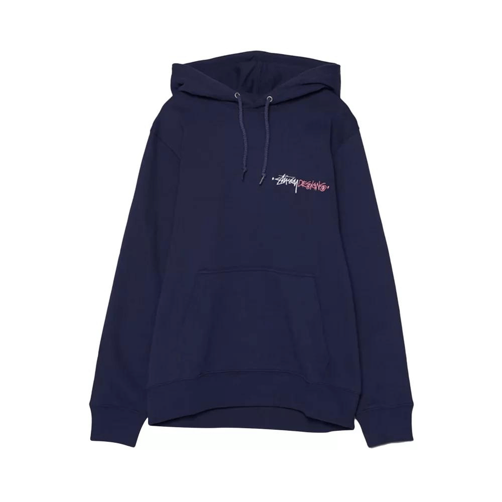 Moletom Stussy Positive Vibration Navy - Droper
