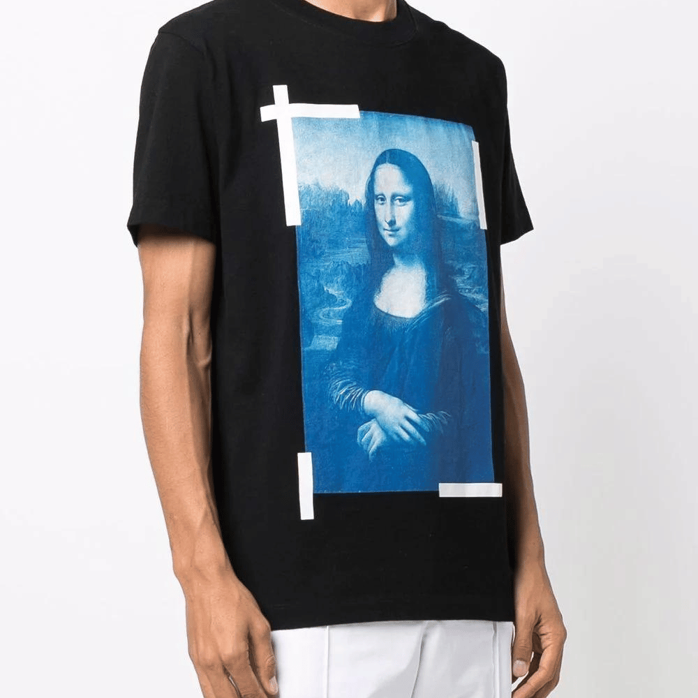 Camiseta Off-White Monalisa Slim Black foto 2